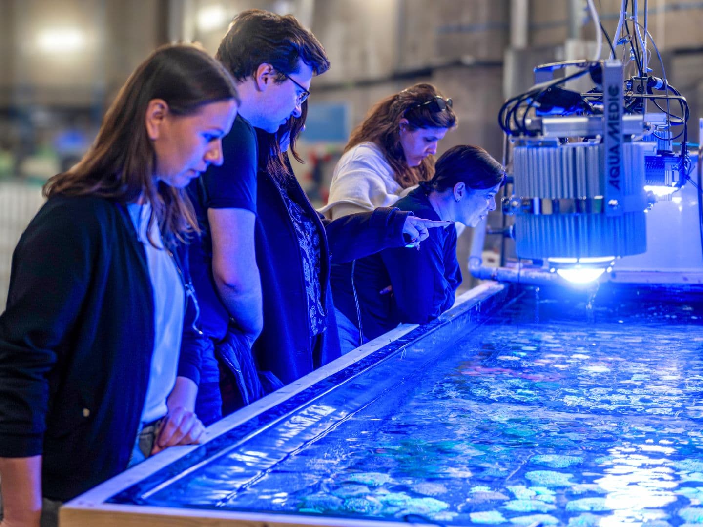 Techniczne zaplecze oceanarium w Orientarium Zoo Łódź